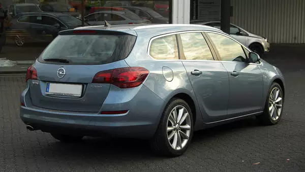 OPEL Astra Sports Tourer 1.4dm3 benzyna P-J/SW BC11 1A02A8ANFMG5